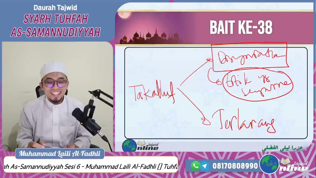 Makna Takalluf dalam Latihan Tajwid