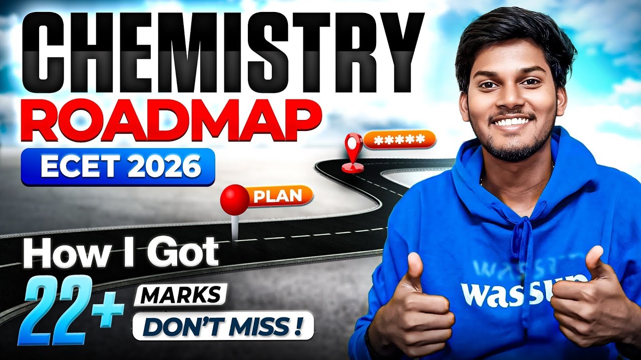 22 Marks in ECET Chemistry 🔥|My Exact Chemistry Roadmap 📈📝@apecet2026 