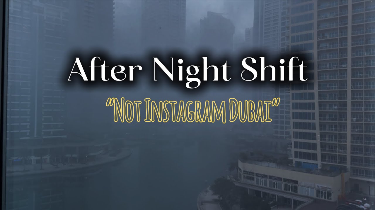 Going Home After a Night Shift | Foggy Dubai Morning | Dubai Without Filters