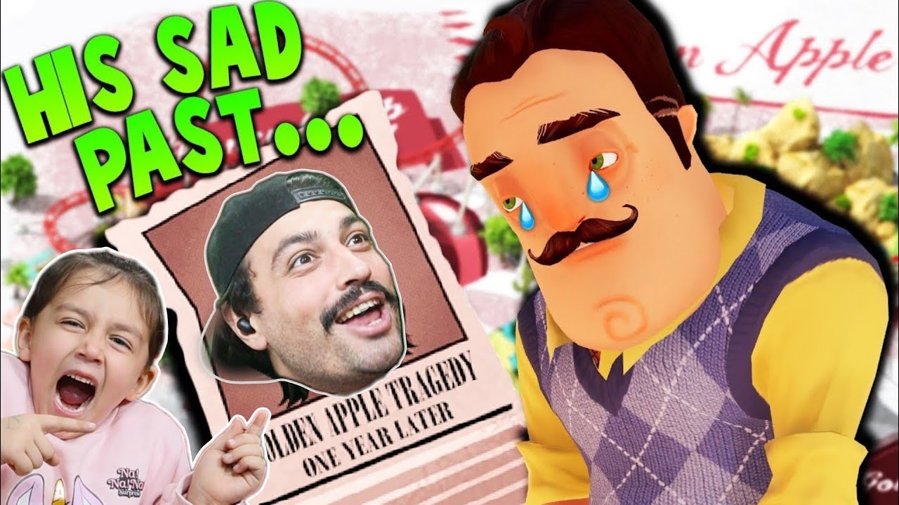WİLSON DEVAMLI ÜZGÜN VE AĞLIYOR 😨 Hello Neighbor Mod