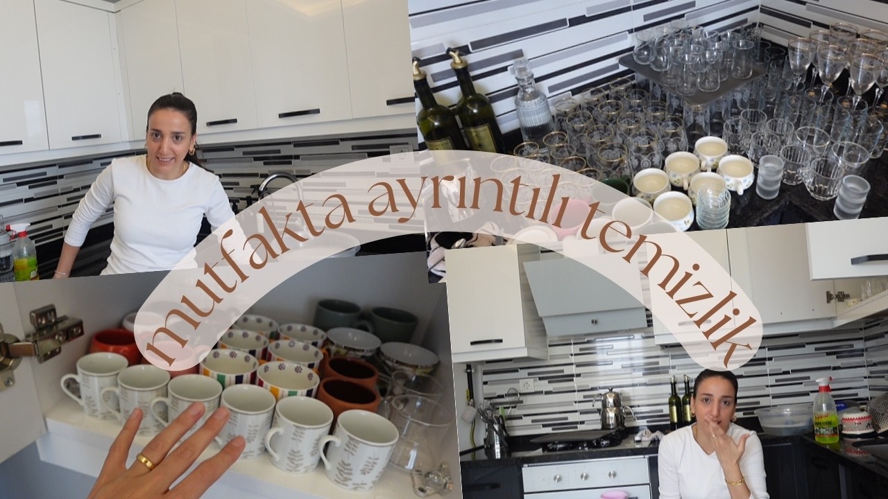 ramazan öncesi detaylı mutfak temizliği | #temizlik  #ramadan #mutfaktemizliği #dolapiçidüzeni