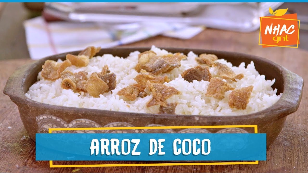 Arroz de coco com torresmo de peixe | Rodrigo Hilbert | Tempero de Família