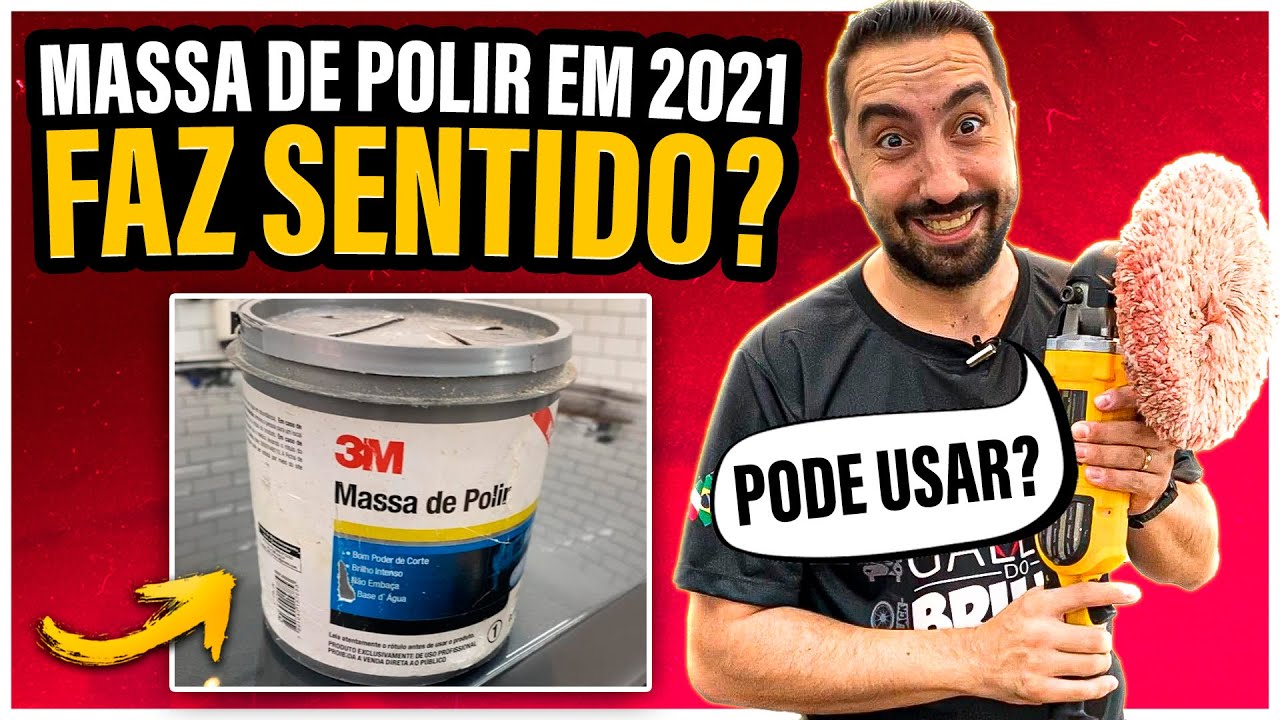 MASSA DE POLIR N&Atilde;O FUNCIONA MAIS ? Entenda Porque N&atilde;o Usamos