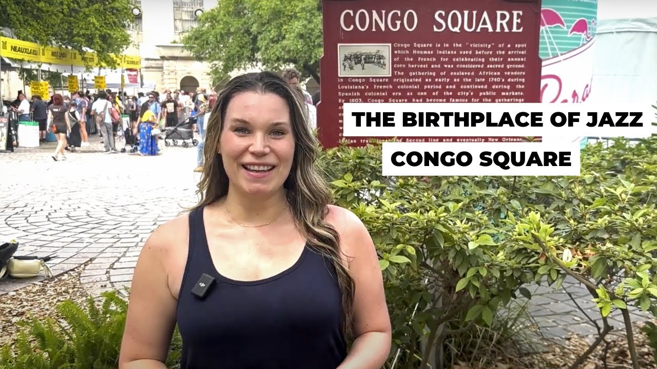 History Minute: Exploring the Birthplace of Jazz in Congo Square