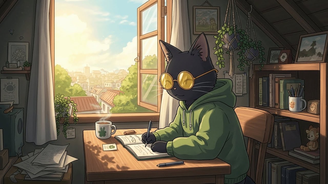 Sun-drenched Study Music ☀️ | Cozy Lofi Beats for Focus & Relaxation