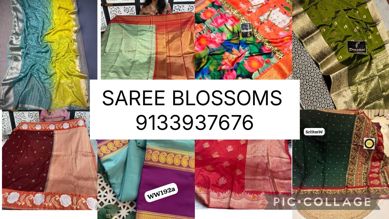 All brands in one destination don't miss it @SareeBlossoms subscribe 🔔 for more collections 