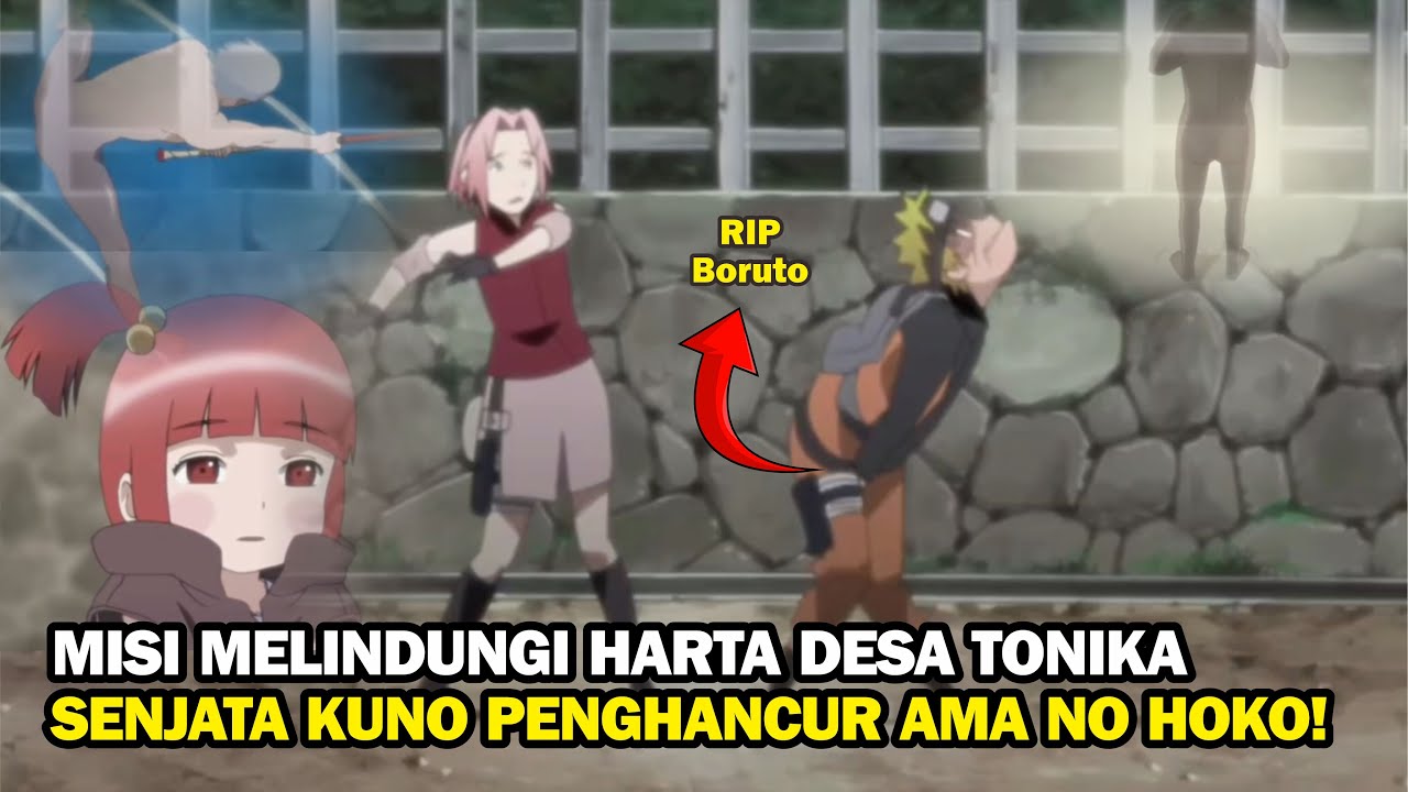 MASA DEPAN NARUTO NYARIS HILANG | MISI MELINDUNGI HARTA DESA TONIKA!