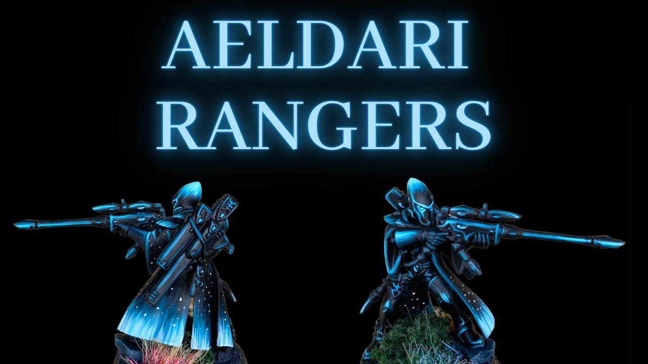 How to Paint ELDAR RANGERS my way