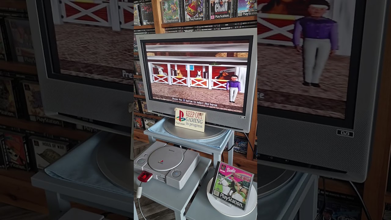 Barbie Race and Ride для PlayStation... О боже, нет, пожалуйста, нет... нет... НЕТТТТТТТТ!