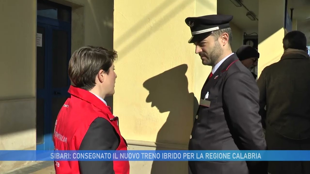 SIBARI CONSEGNATO IL NUOVO TRENO IBRIDO PER LA REGIONE CALABRIA