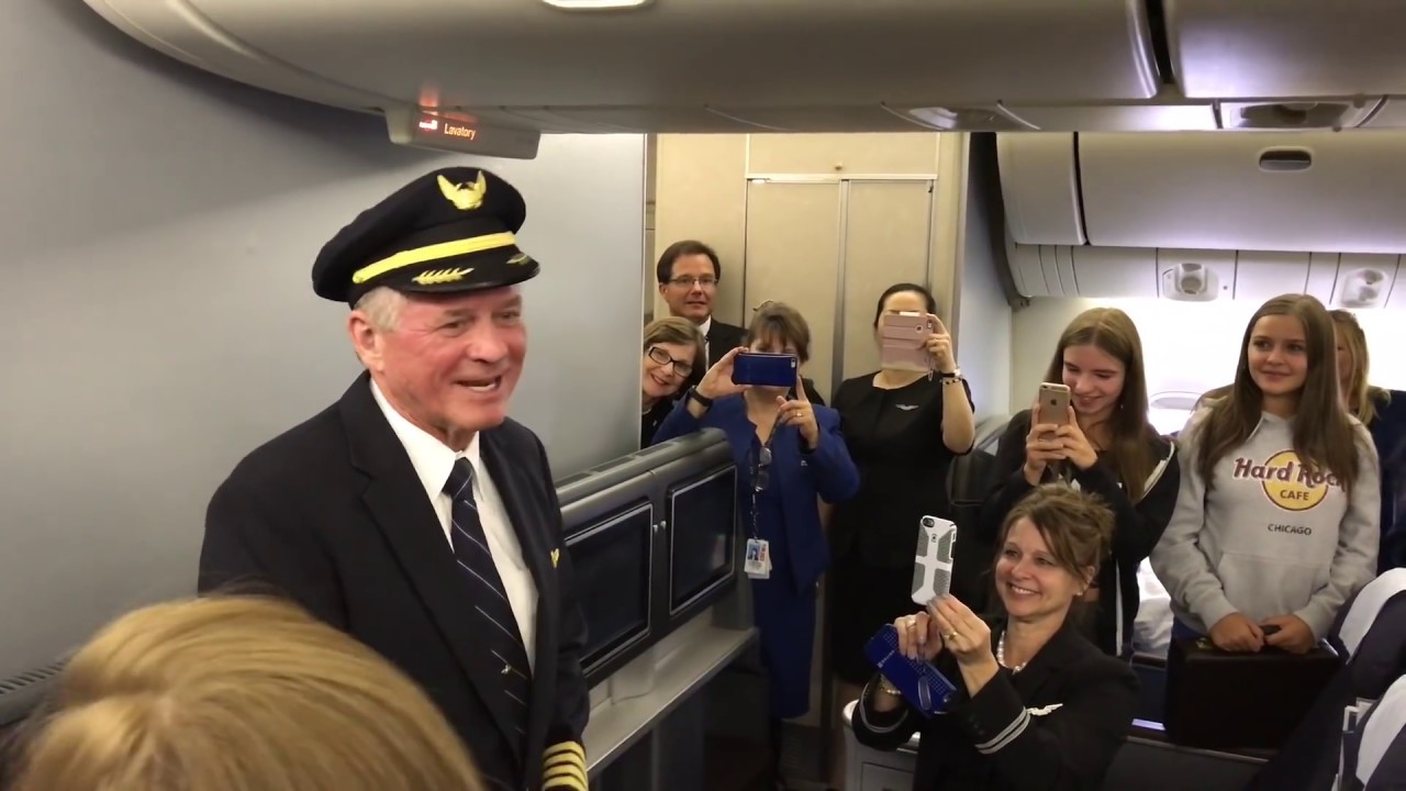 Student choir sings emotional a cappella song for captain's last flight