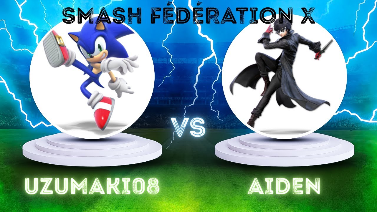 Smash Fédération X - GF - Uzumaki08 (Sonic) vs Aiden (Joker) - SSBU