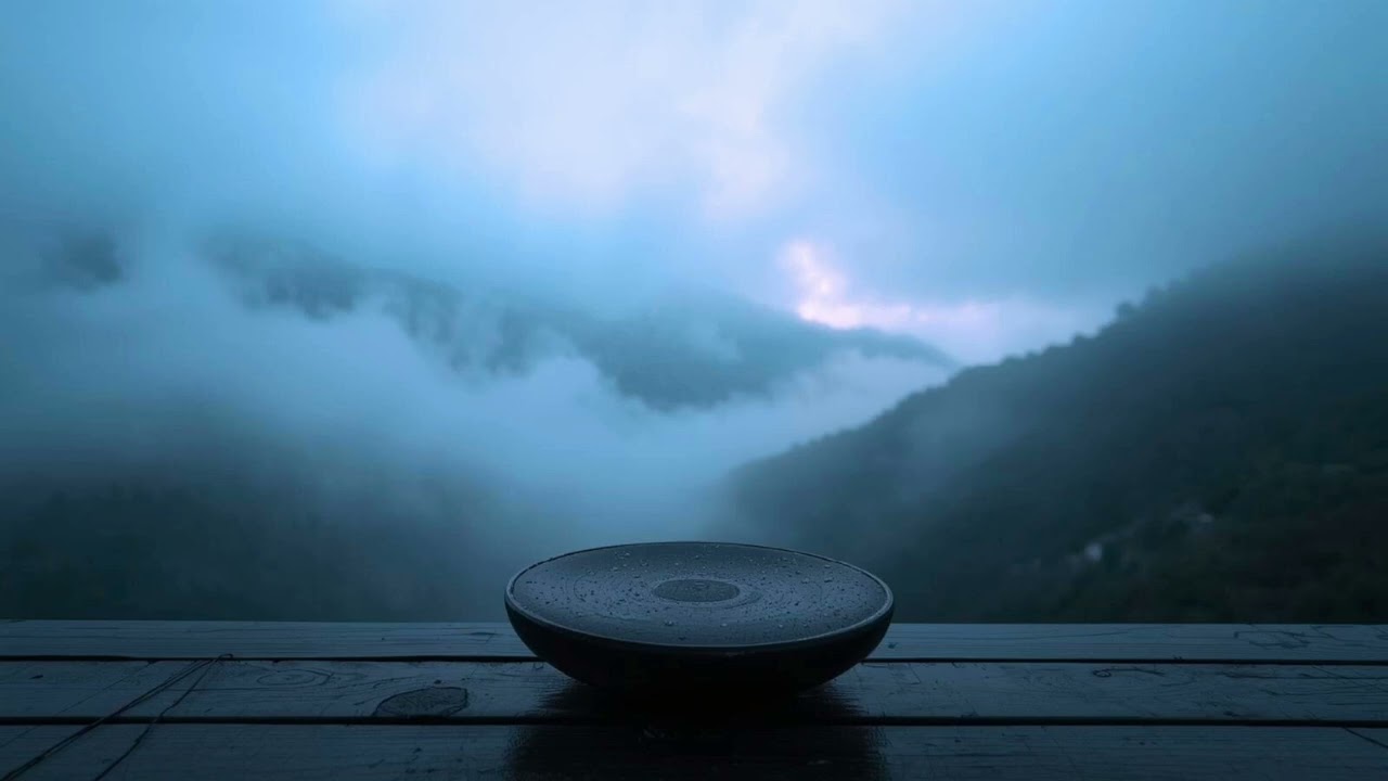 Breathing the Mountains (8 Hours) – Handpan & Oriental Morning Mist Relaxation