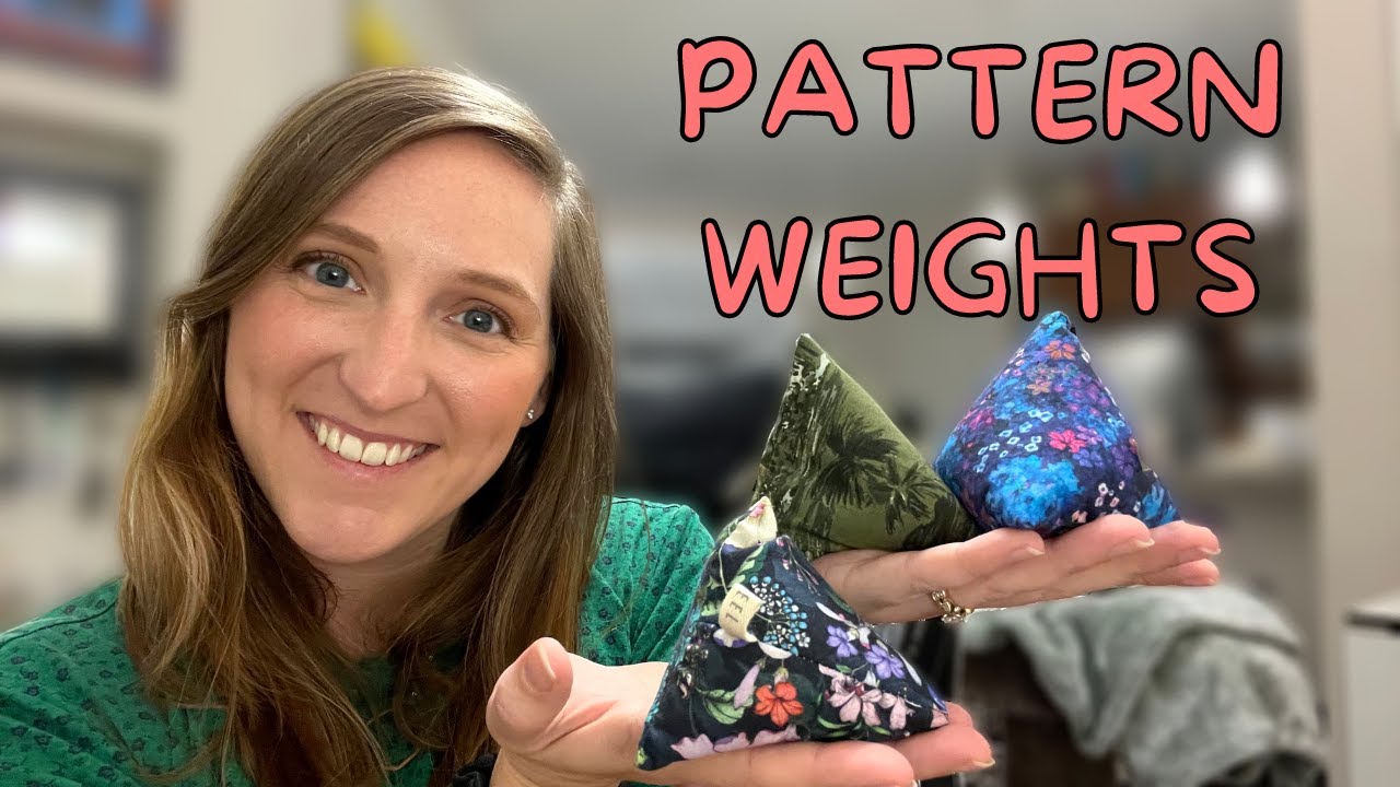 DIY Pyramid Pattern Weights | Scrap Busting Project!