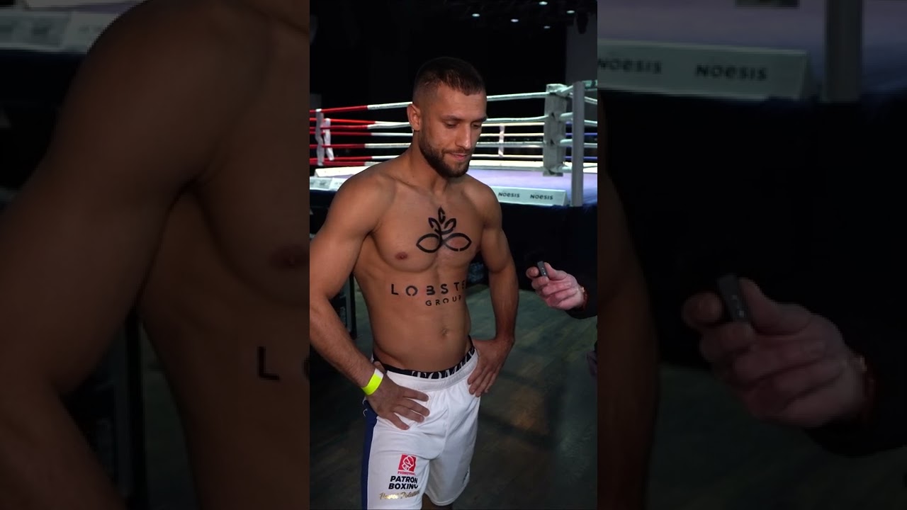 Český šampion ve velterové váze boxer Pavel Polakovič