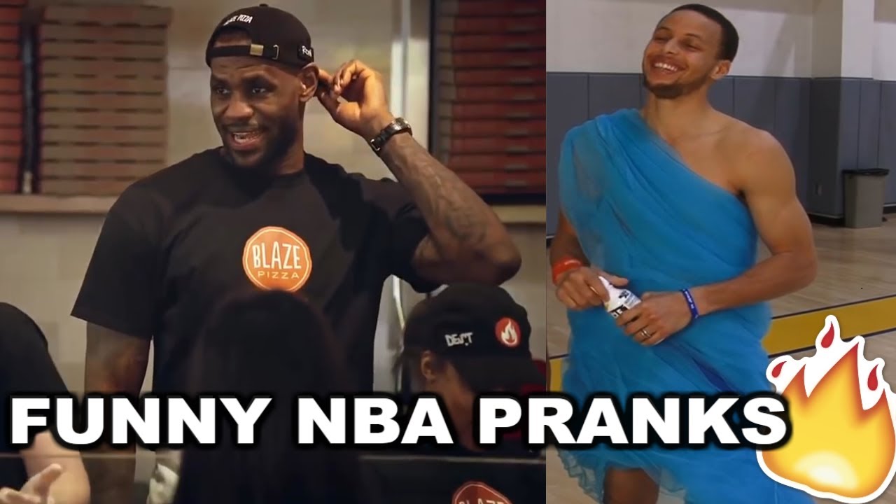 NEW BEST NBA Pranks 2017 Ft. LeBron James, Stephen Curry, James Harden...