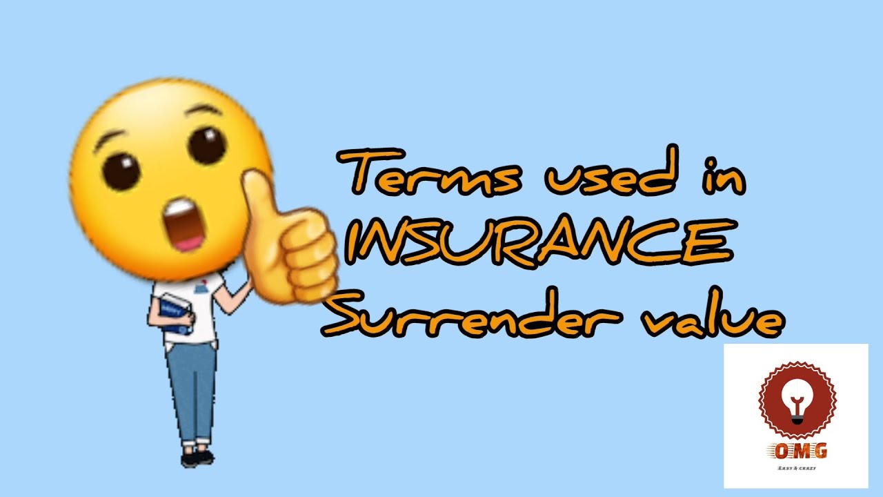 Meaning of Surrender value in Tamil #terms used in insurance