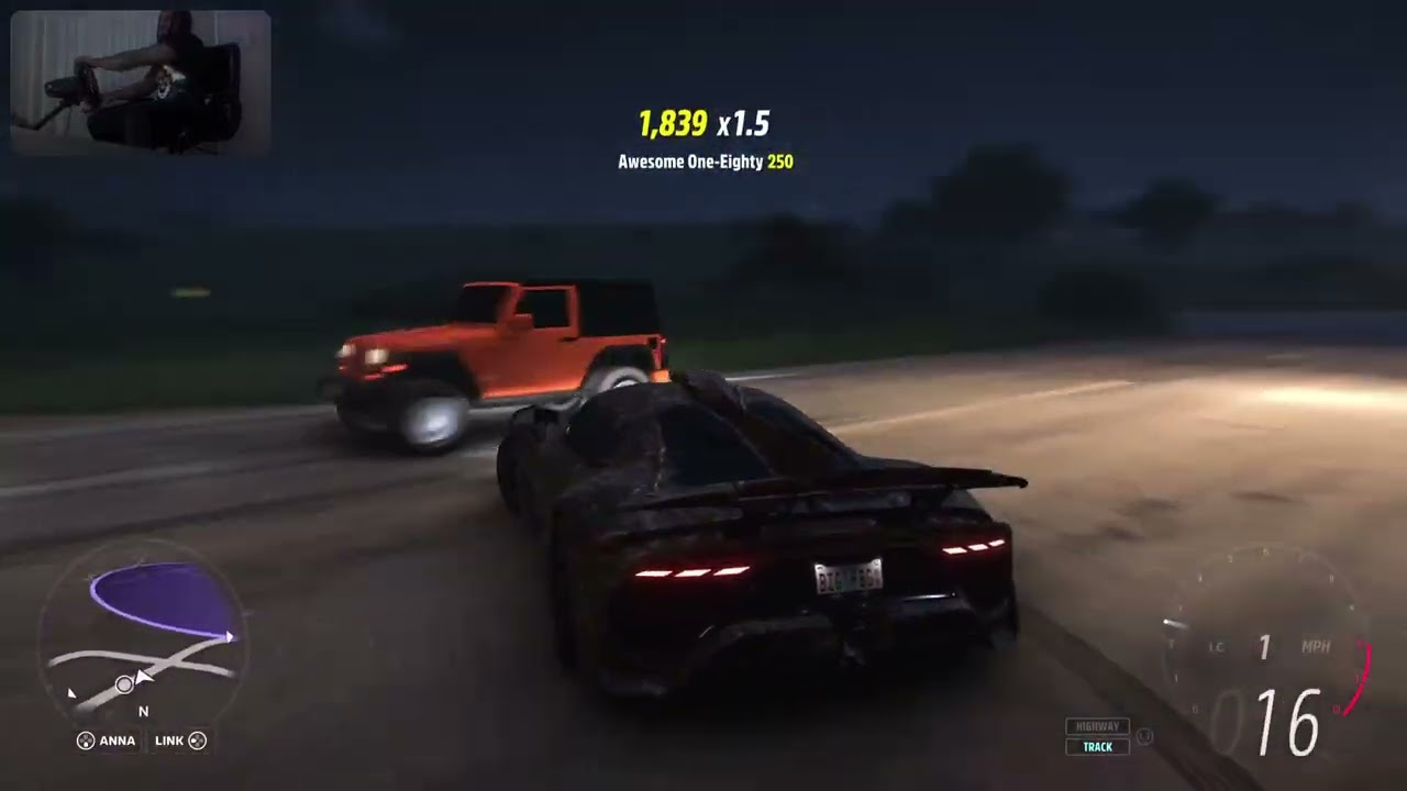 Drifting Forza Horizon Logitech Wheel PS5 (Part 2/4)