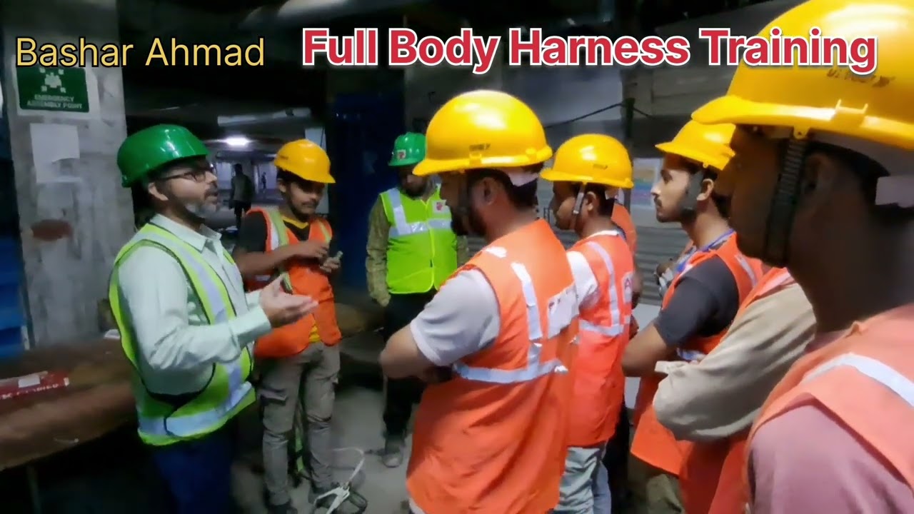 Full body Harness Training. How to wear safety Harness?