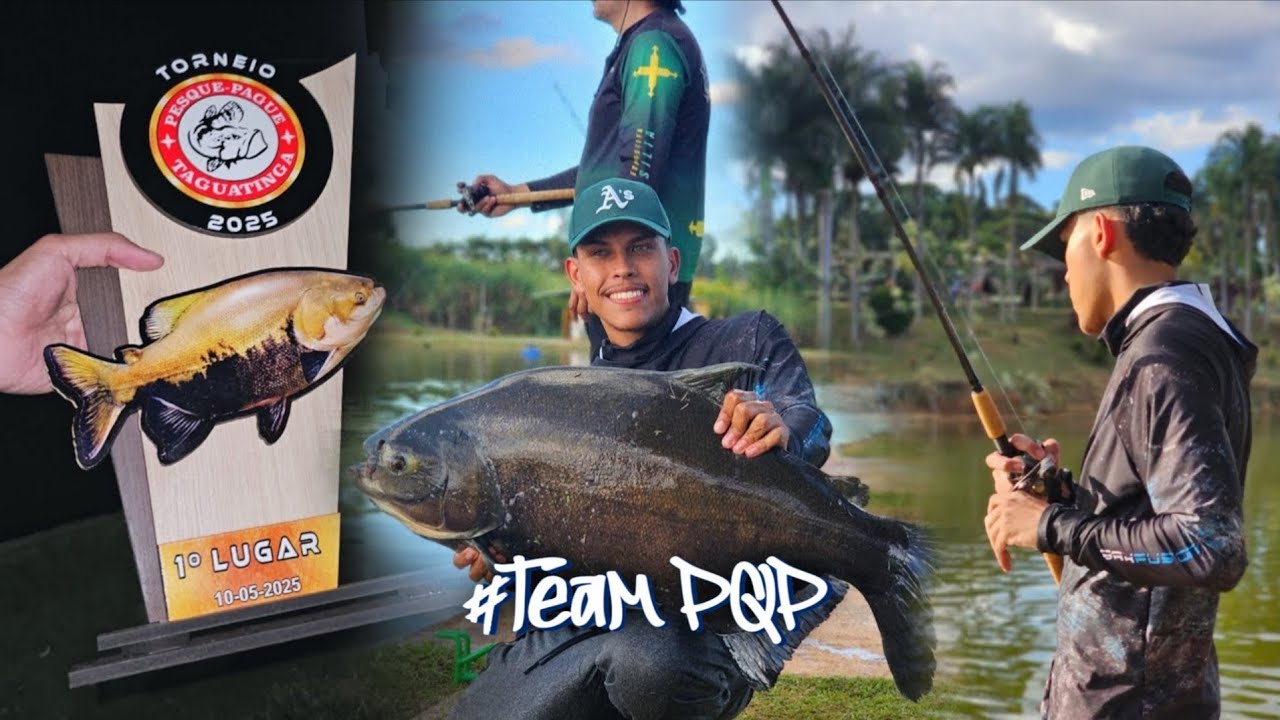 Torneio de pesca como você nunca viu! Visão do pescador.