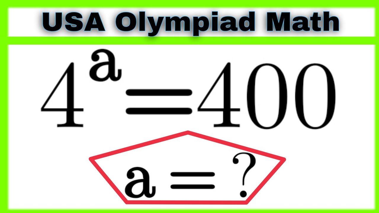 USA | A Very Nice Algebra Olympic Math Problem |Nice Explanation |Can YOU Solve This? #olympiadmath