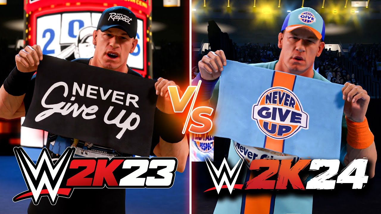 WWE 2K24 vs WWE 2K23 | Graphics & Details Comparison