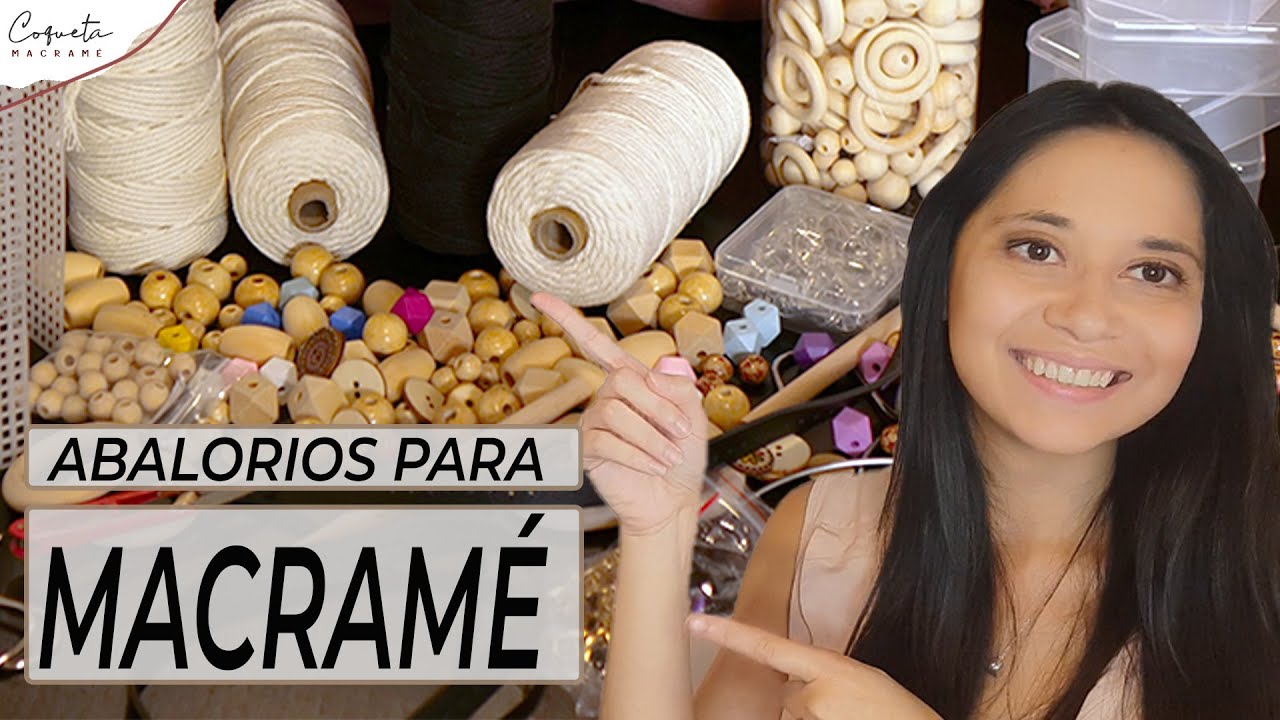 Accesorios para hacer Macramé/Coqueta Macramé