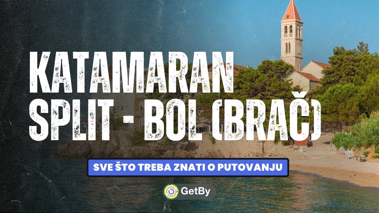 Katamaran Split - Bol: Vožnja do Brača i naši dojmovi