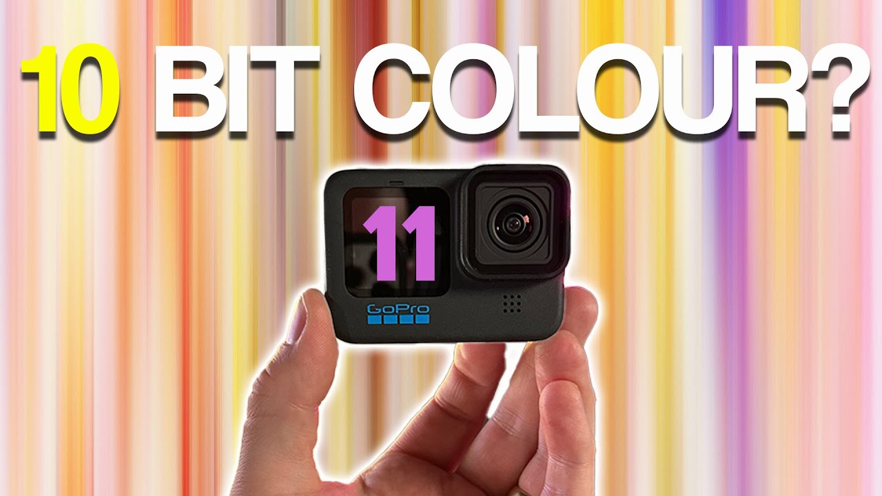 GoPro 11 - 10 bit Colour Comparison 🌈