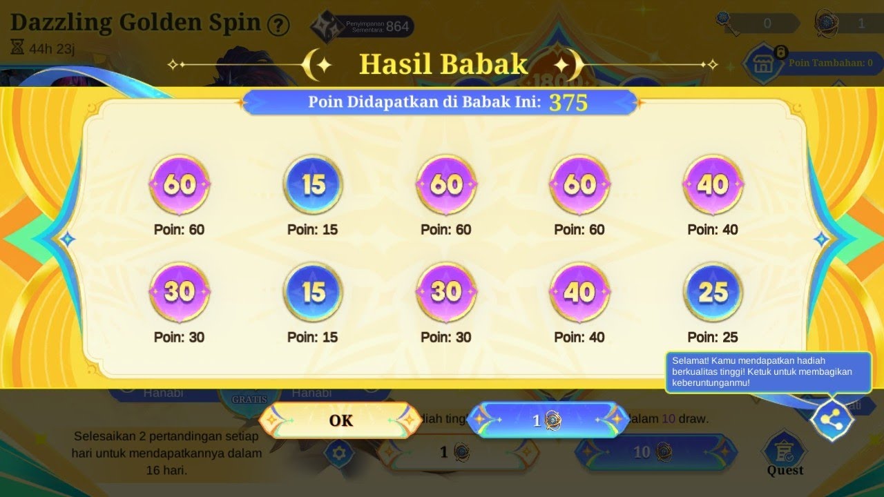 QUICK WAY TO GET 1800 POINTS IN THE DAZZLING GOLDEN SPIN EVENT AND EXCHANGE THEM FOR A FREE MLBB ...