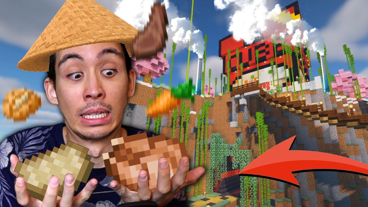 Tein AUTOMAATTISEN RUOKATEHTAAN Minecraftissa!