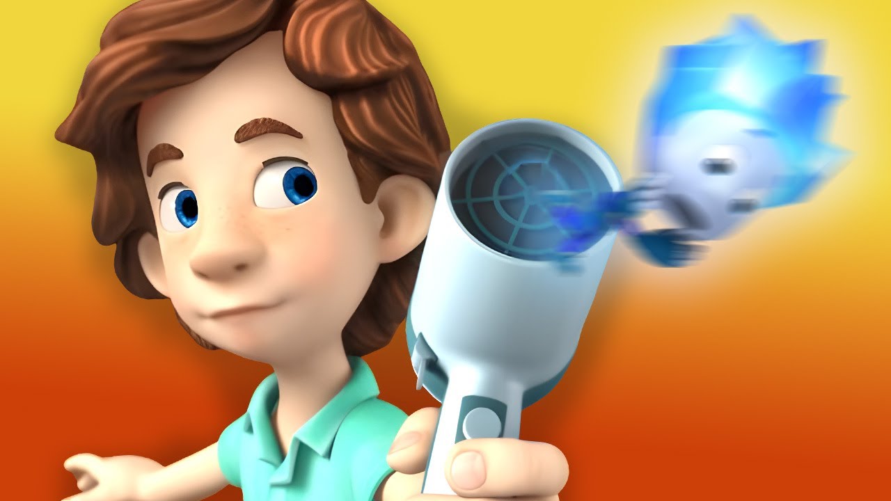 Accidente con secador de pelo | Dibujos animados para niños | Los Fixis