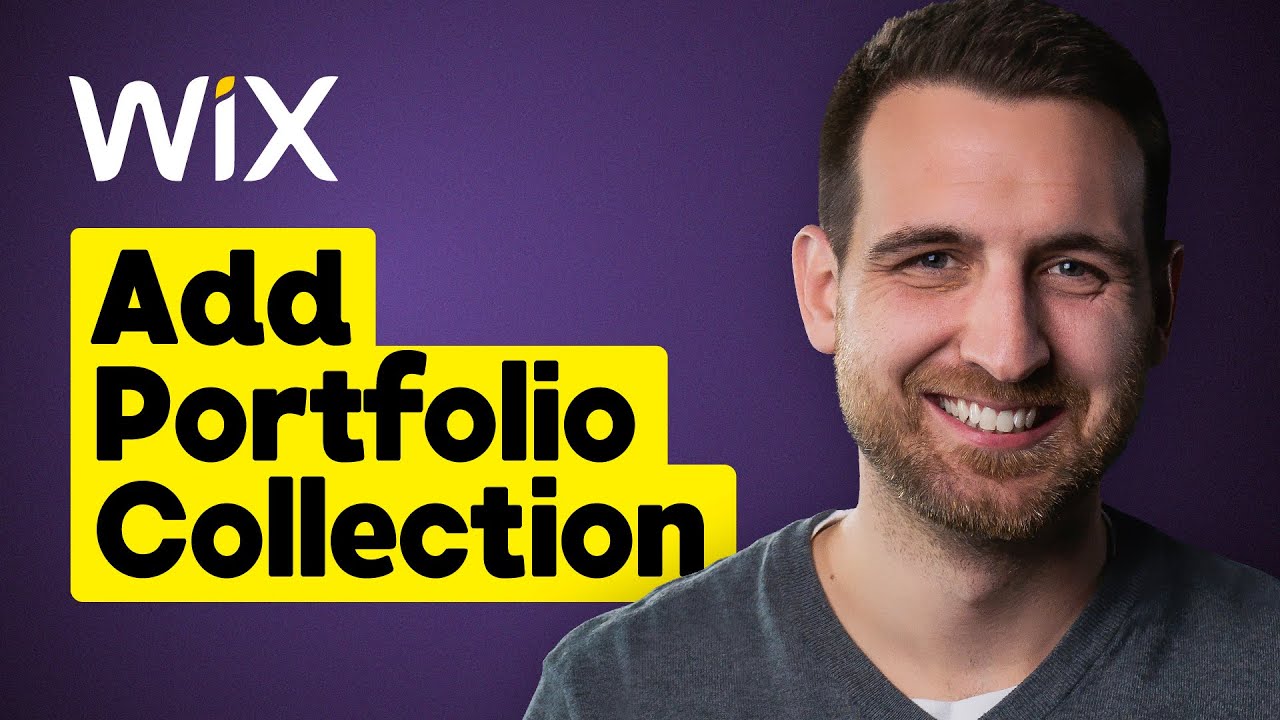 How to Add Portfolio Collection on Wix