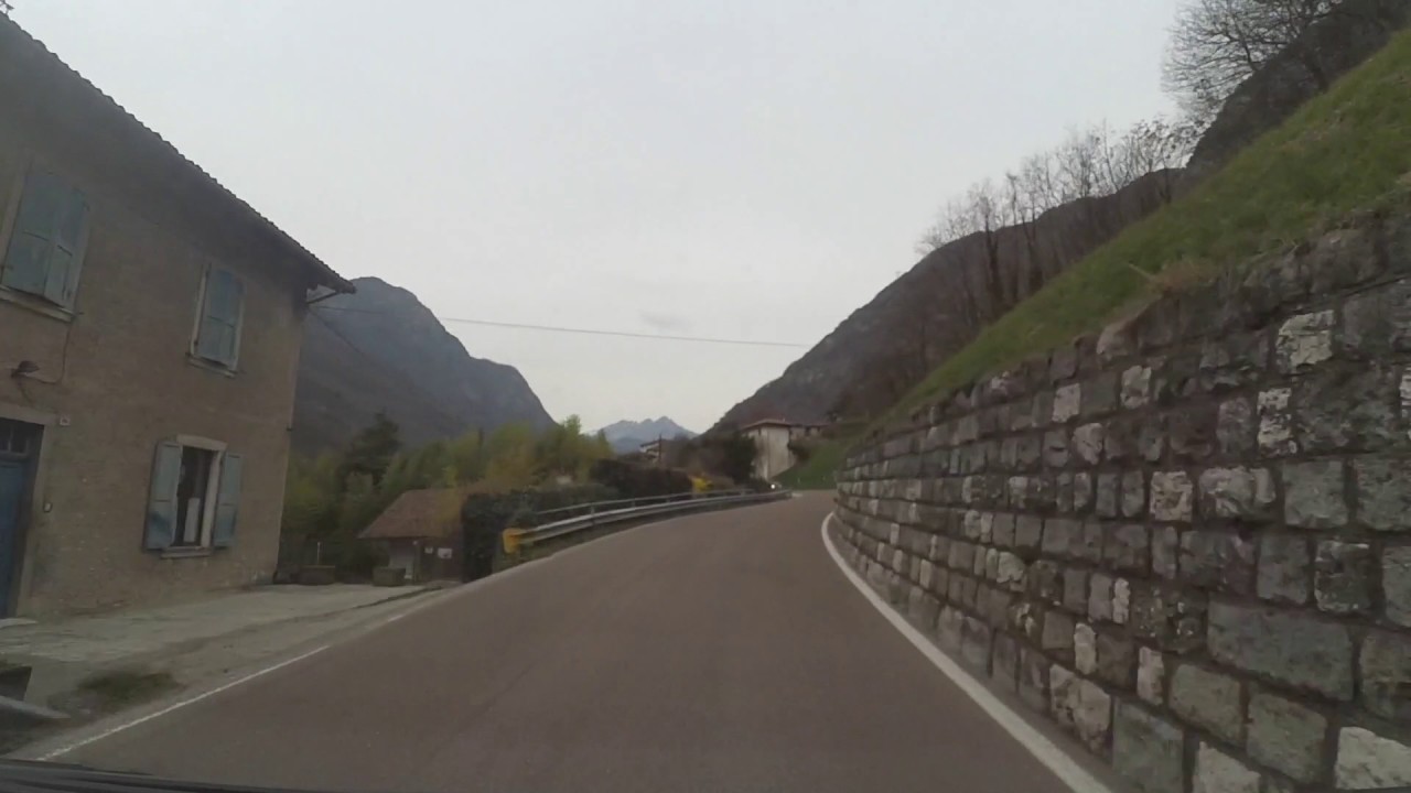Fahrt von Riva del Garda zum Ledrosee (4x) am 25.03.2016
