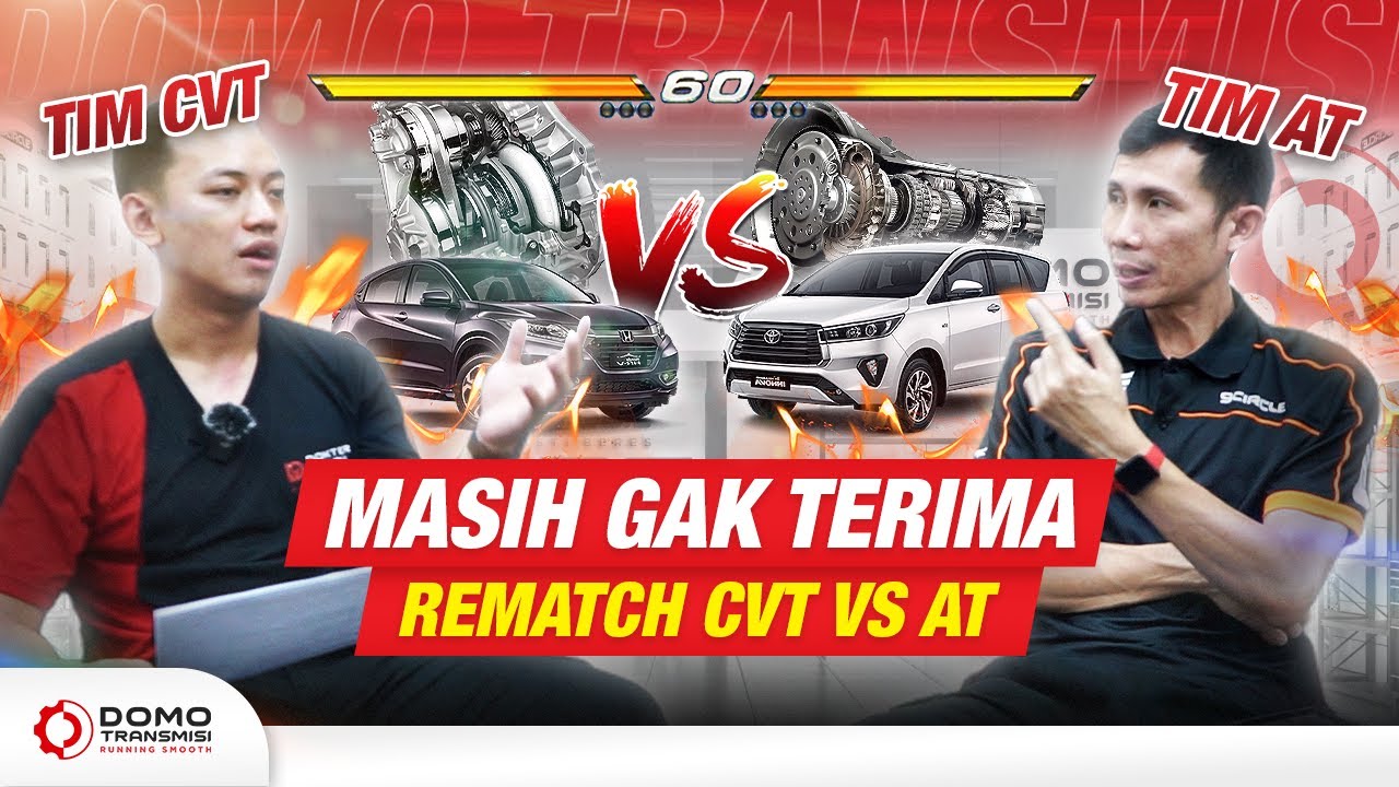 MANA YANG LEBIH KUAT DISIKSA? MATIC AT ATAU CVT? HONDAISME DIEM DULU DIPOJOKAN - DOMO Transmisi