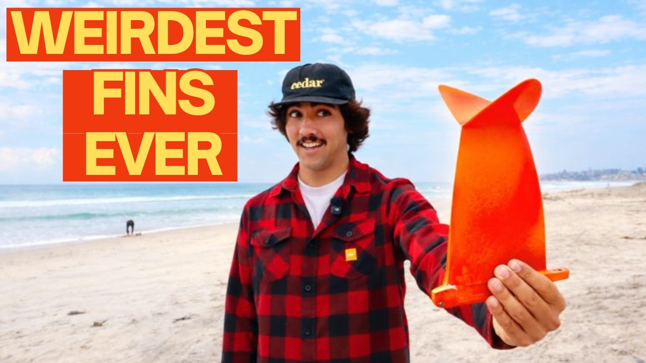 Testing The 3 Weirdest Surf Fins Ever