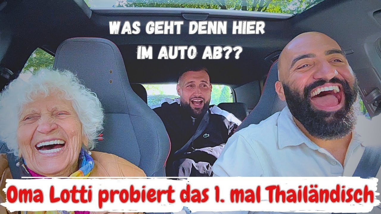 Oma Lotti probiert mit 93 Jahren das erste Mal thailändisches essen!
