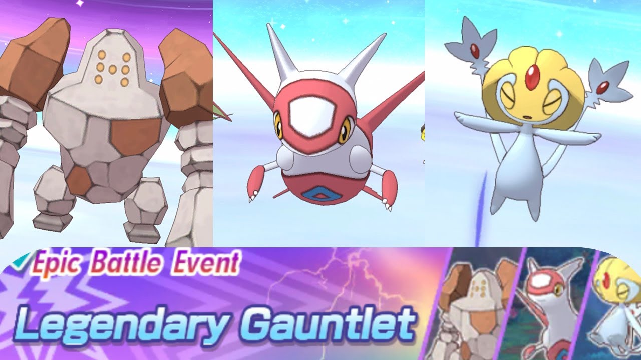 12 Streak Guide for Legendary Gauntlet #7: Regirock, Latias and Uxie | Pok&eacute;mon Masters EX