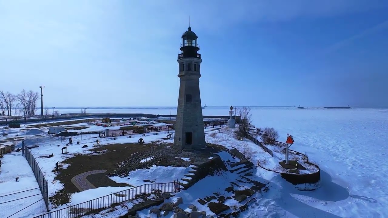 Buffalo N.Y. after a day of Fog - DJI Avata 2
