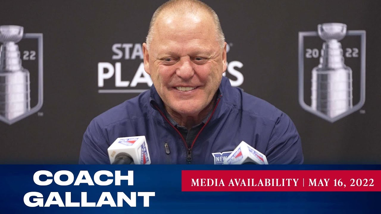 New York Rangers: Coach Gallant Media Availability | May 16, 2022