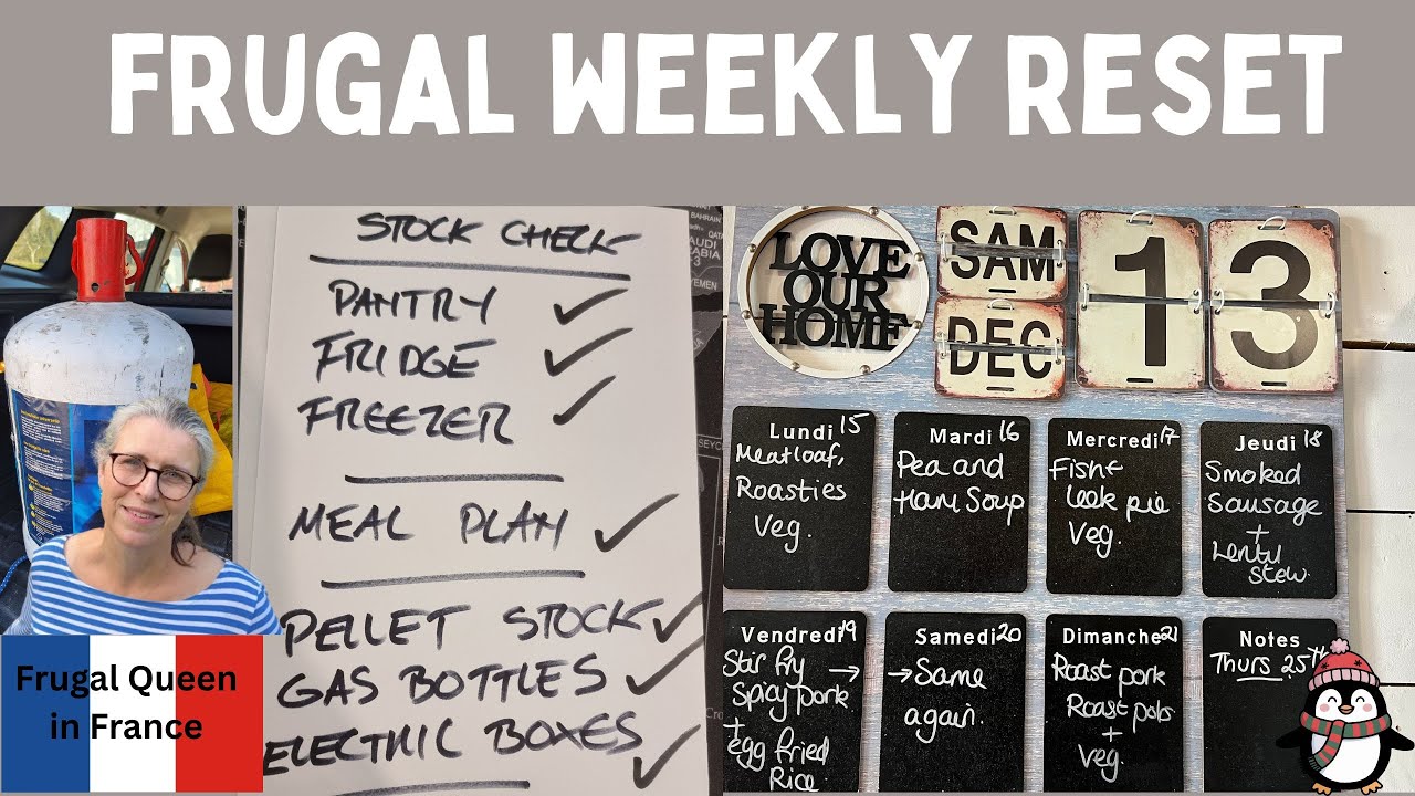 Frugal Weekly Reset 