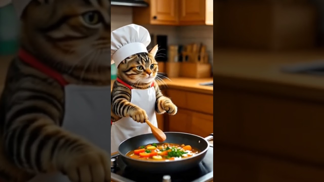 🐒🐶🐱 Animals Cooking Funny Moments | Cute Animal Chef Show 🍳🐾 