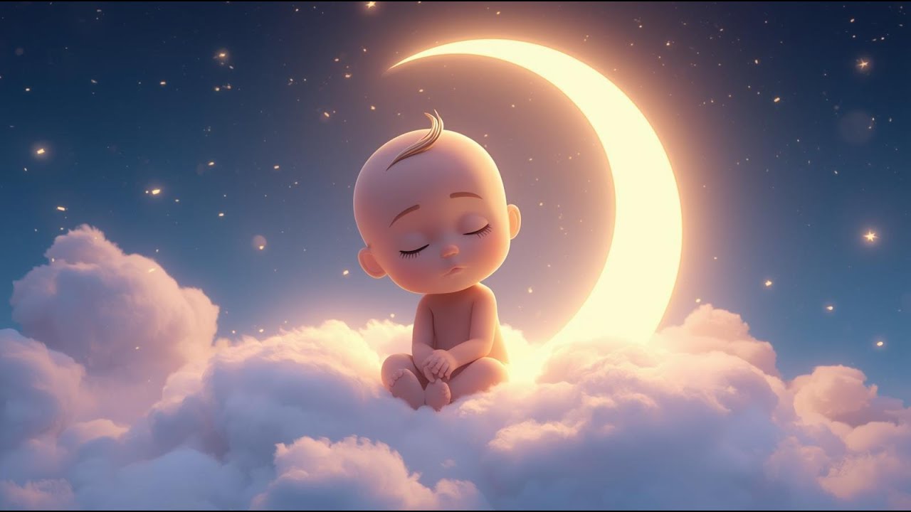 Baby Sleep Song 🌙 Calm Lullaby for Babies | Magical Moon Bedtime Music 👶💤