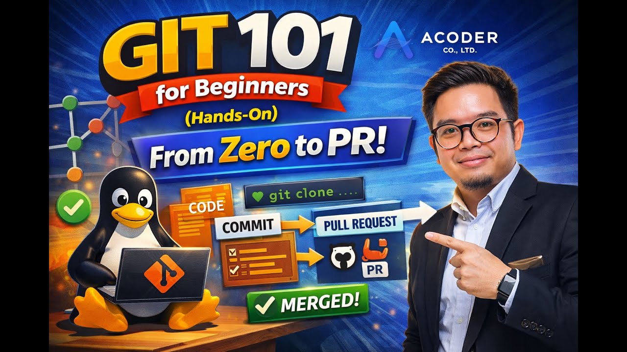 GIT 101 for Beginners (Hands-On): From Zero to PR