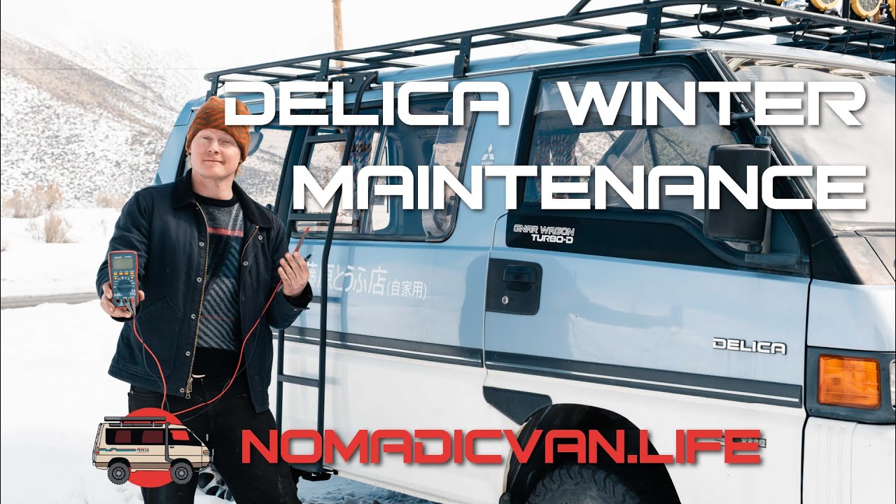 Optimize your Delica for Winter and Cold! | Winter Maintenance & Tips: Delica L300 & L400