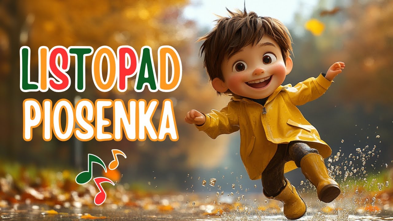 &ldquo;Listopadzie miły nasz&rdquo; 🎶 LISTOPAD - jesienna piosenka dla dzieci 🍂🎵