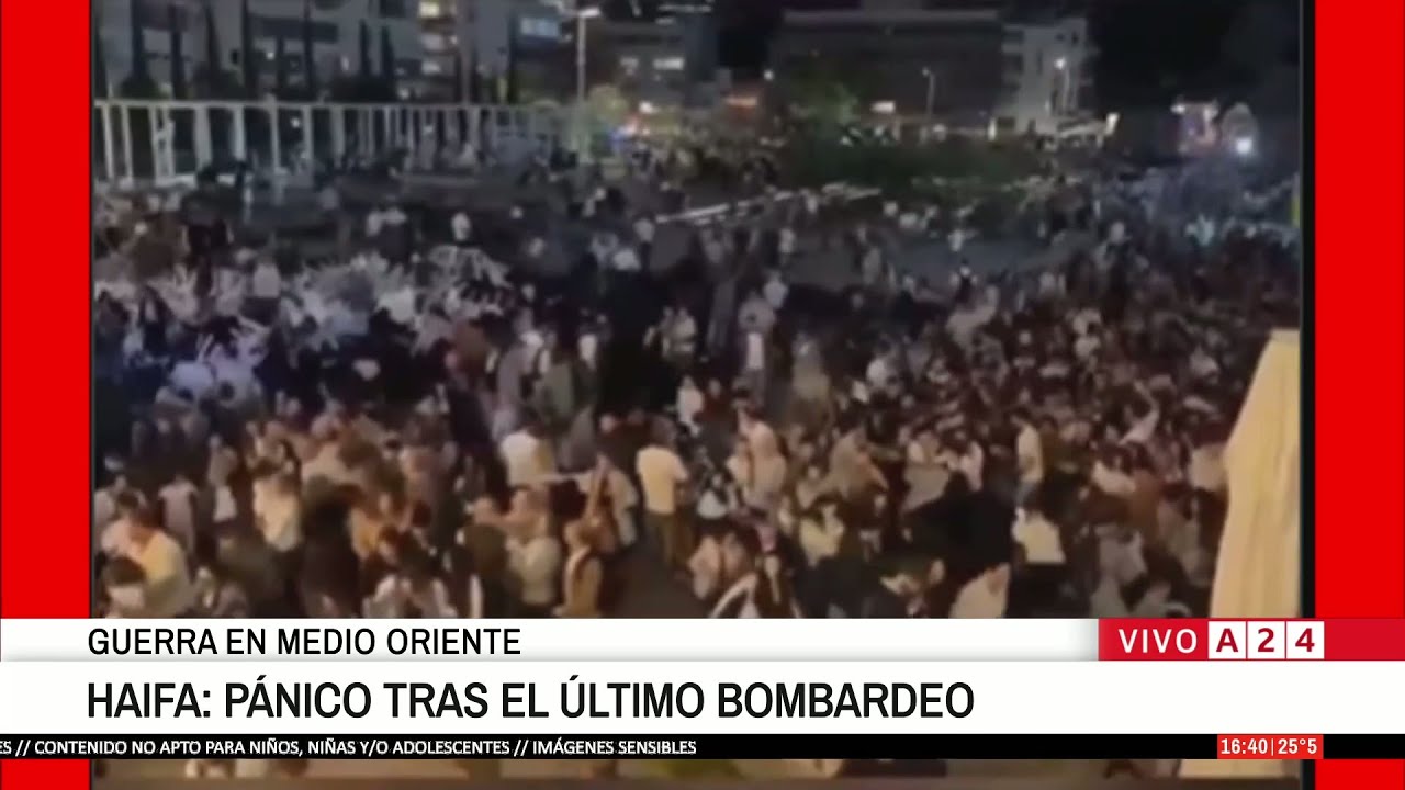 🚨 PÁNICO Y CORRIDAS EN ISRAEL TRAS EL ÚLTIMO BOMBARDEO
