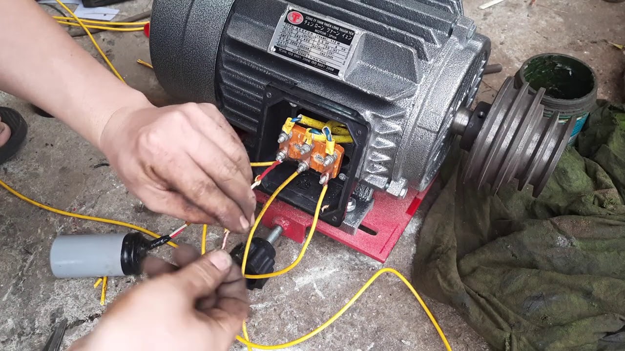 cách chuyển động cơ 3p về 1p rất đơn giản -ktd