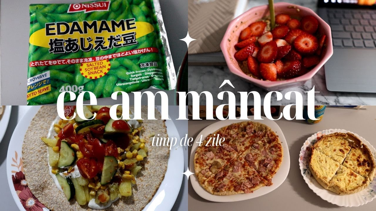 Ce am mâncat și gătit timp de 4 zile ❤️ Idei de mese vegetariene și nu numai