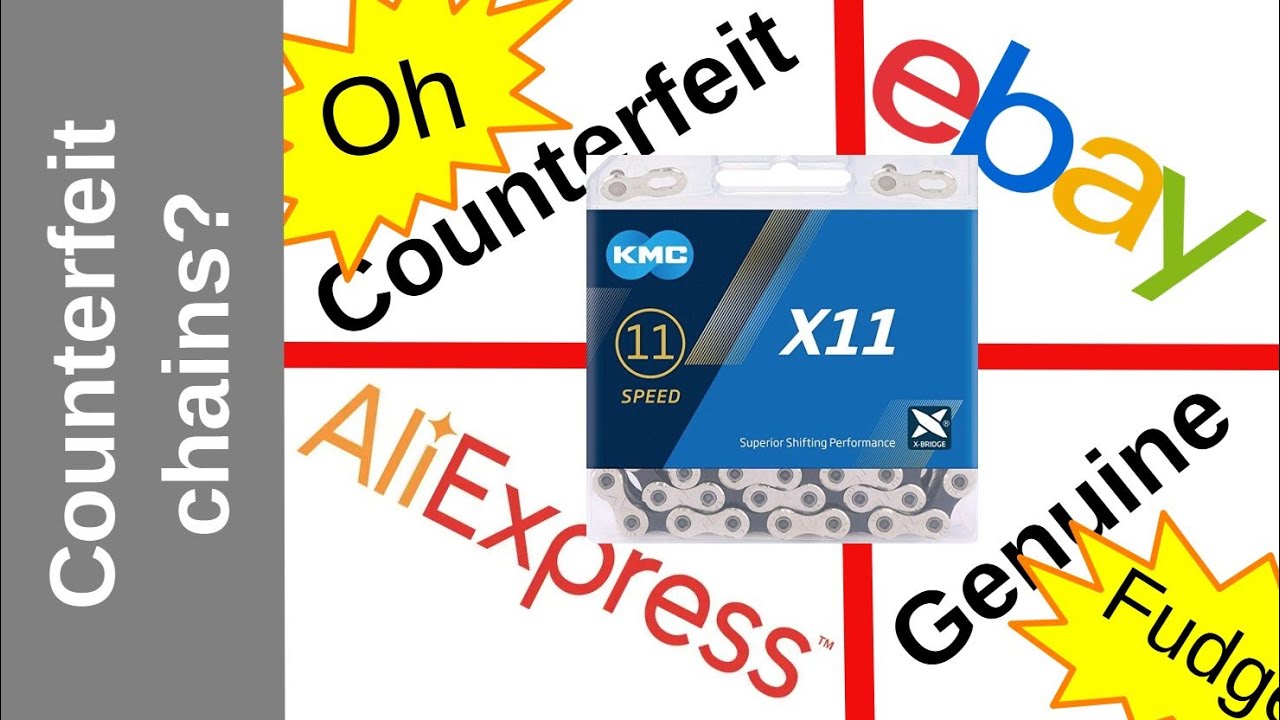 Поддельные (поддельные) цепи KMC.
